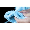 Purestar luxury blue buffing towel