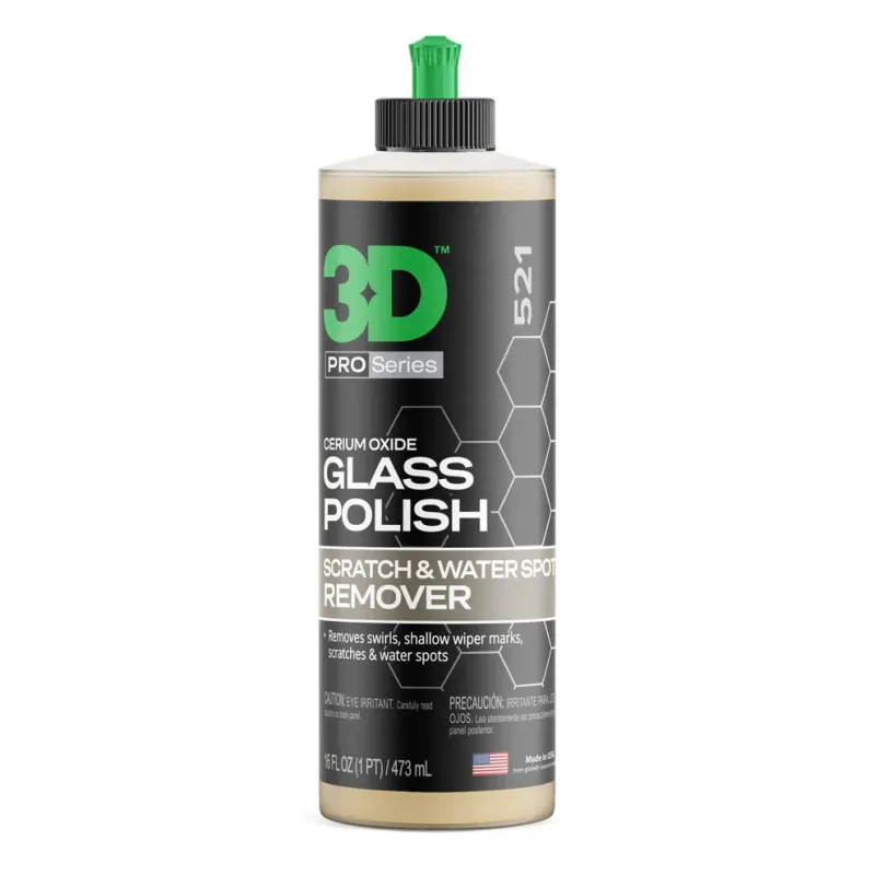 3D - Glass Polish 473 ml.