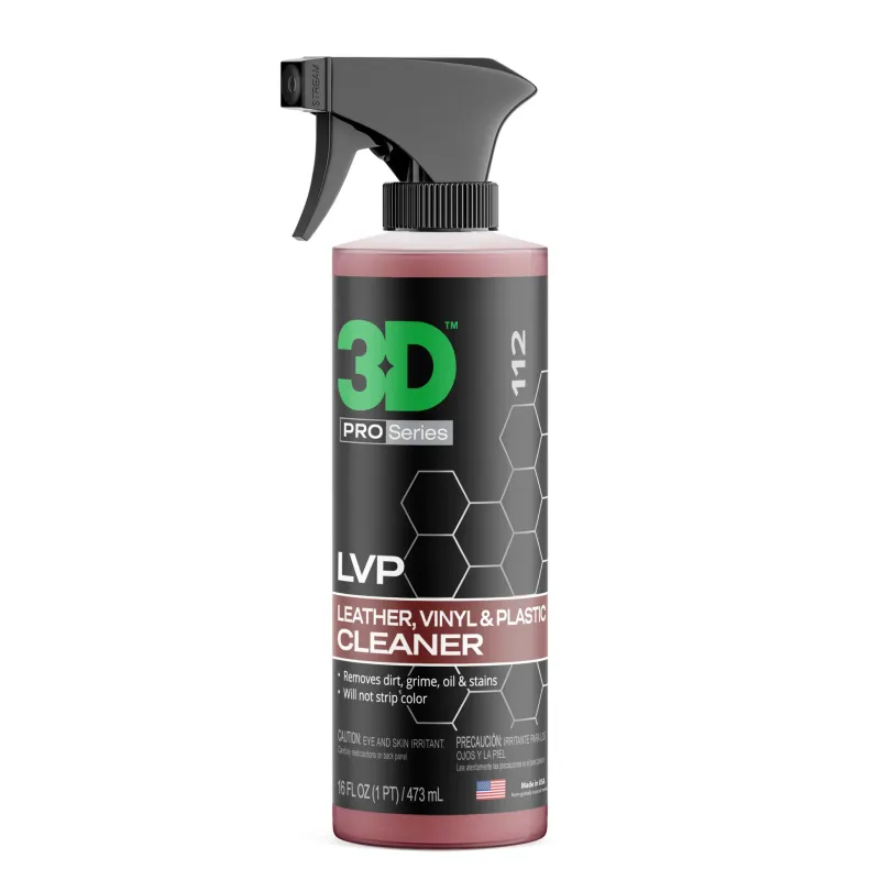 3D - LVP Cleaner - Leather, Vinyl, Plastic