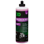 3D - Wash N Wax - 500 ml.