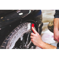 Detail Factory - Progrip Tire Scrub Brush Red/Black