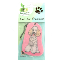 Dogs - Car Airfreshner - Poedel - Sandelwood