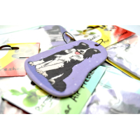 Dogs - Car Airfreshner - Border Collie - Sandel Wood