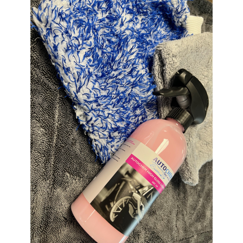 Wash - Dry - Spray - Buff