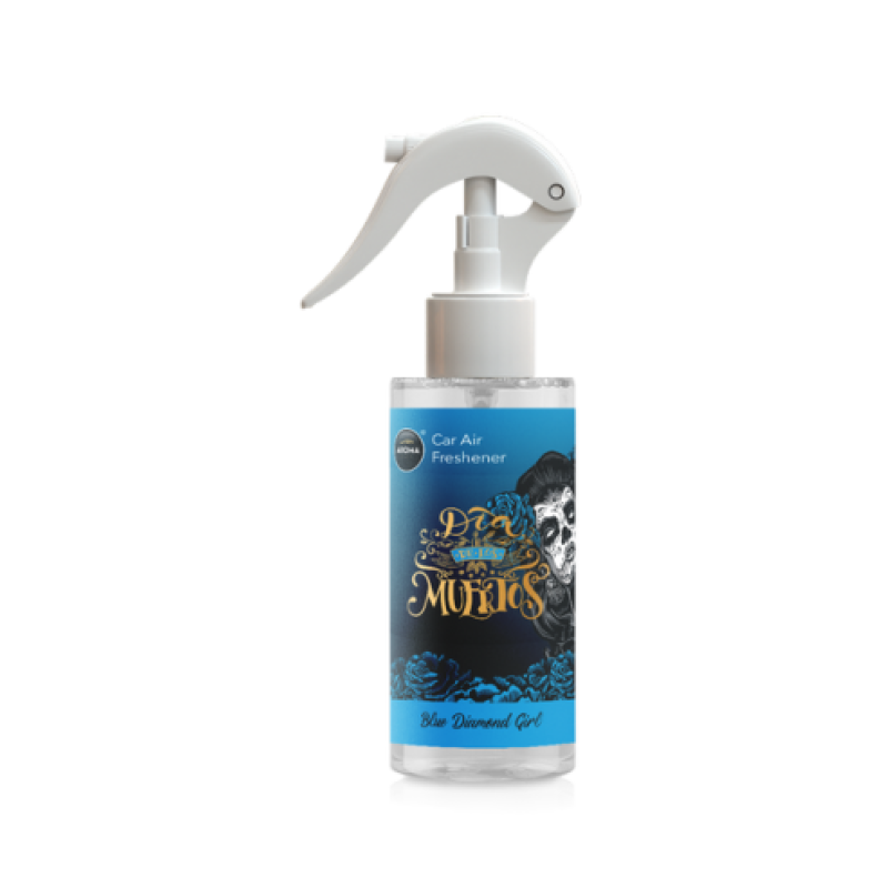 Dia de los muertos - Blue Diamond Girl Carfragrance Spray 150 ml