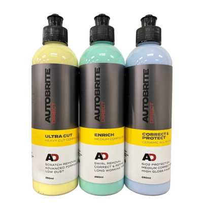 Autobrite- Polijstbundel Basic 250 ml