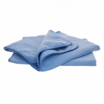 Autochem blue waffle drying towel set