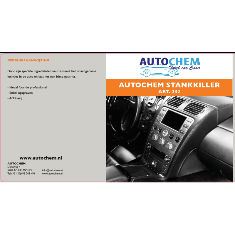 Autochem stankkiller 1 ltr.