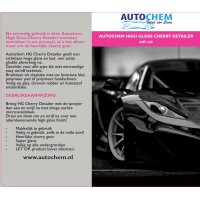 Autochem high gloss cherry detailer - 500 ml.