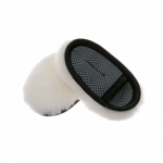 Autochem long wool lambskin finger wash mitt