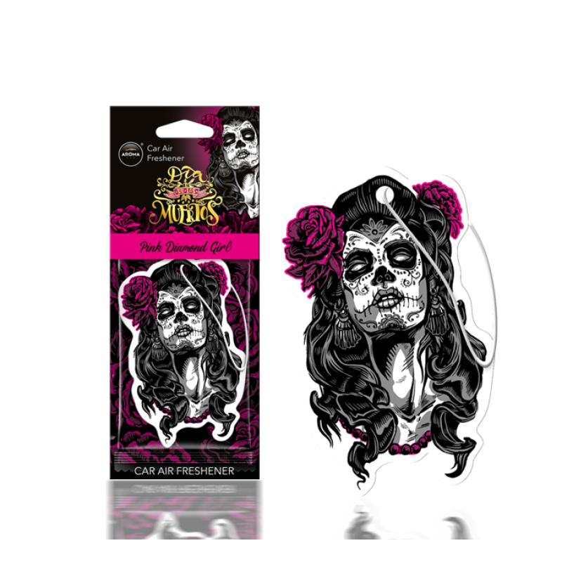 Dia de los muertos - Diamond Girl Pink