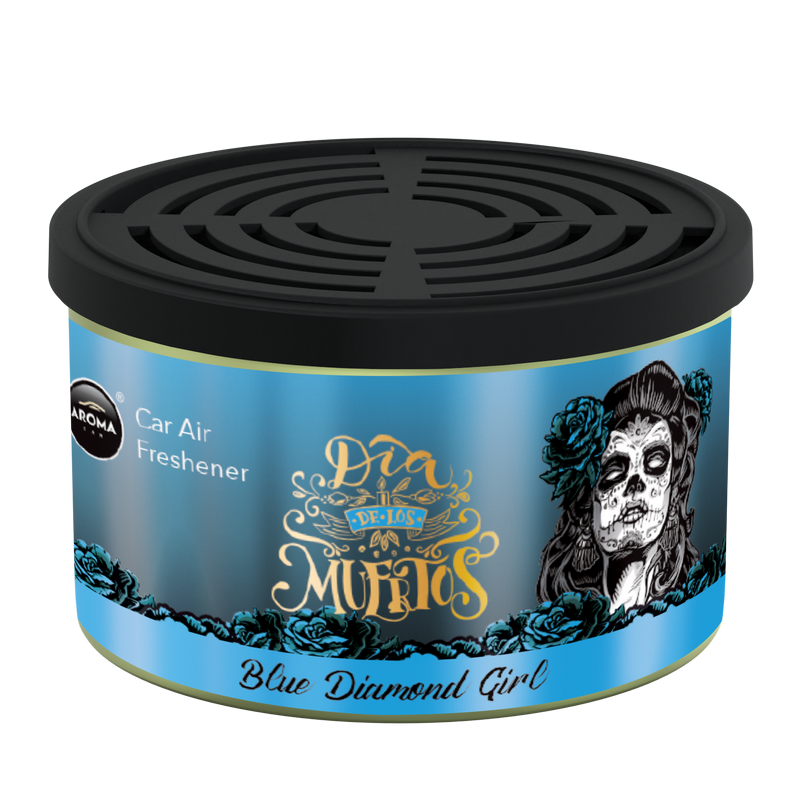 Dia de los muertos - Diamond Girl Blue Can