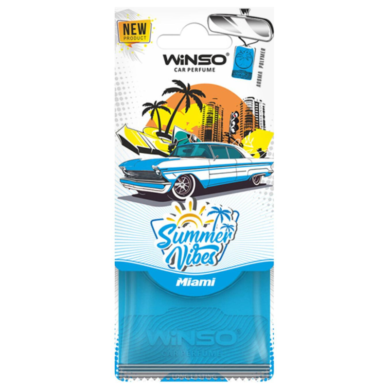	Car Airfreshner - Summer Vibes - Miami