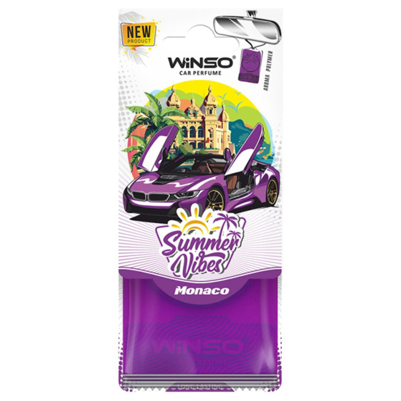 Car Airfreshner - Summer Vibes - Monaco