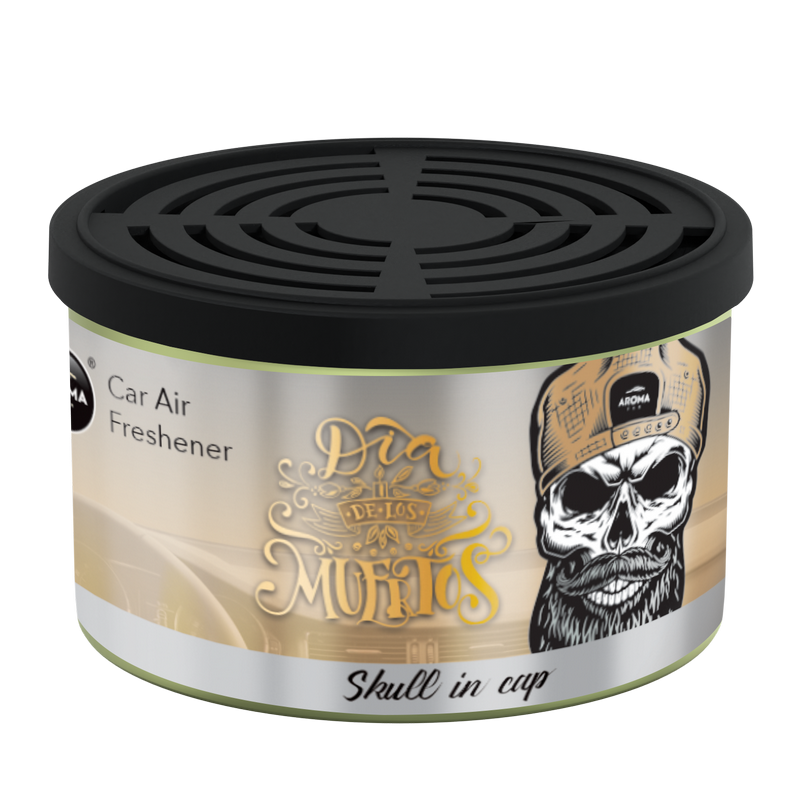 Dia de los muertos - Skull in Cap Can