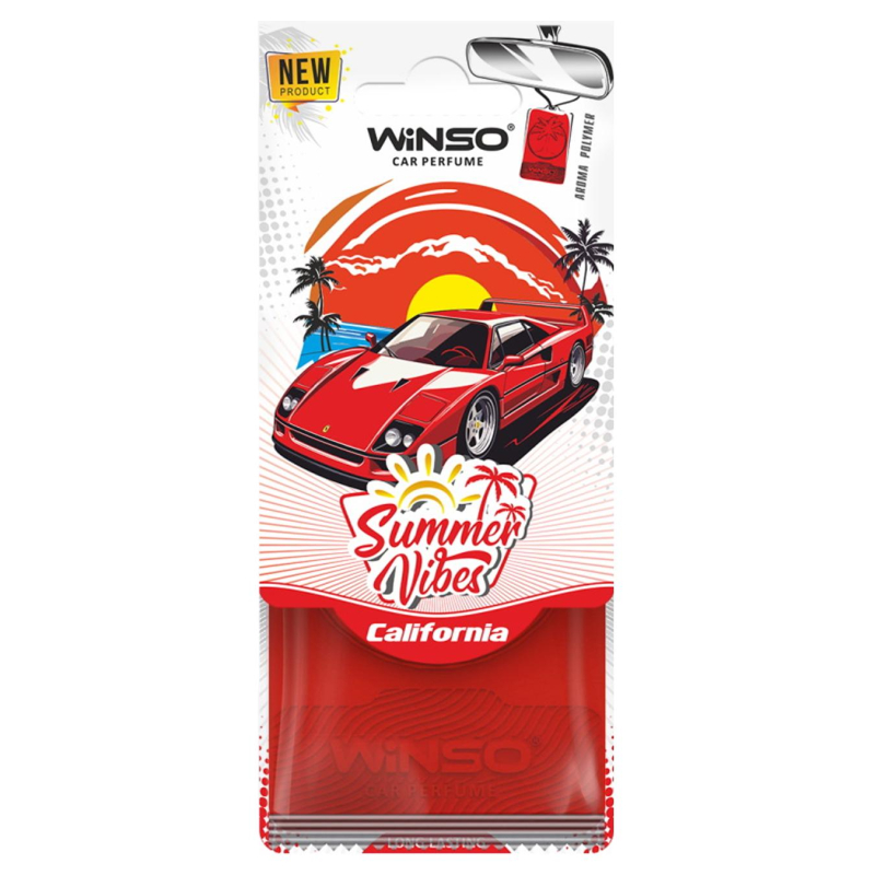	Car Airfreshner - Summer Vibes - California