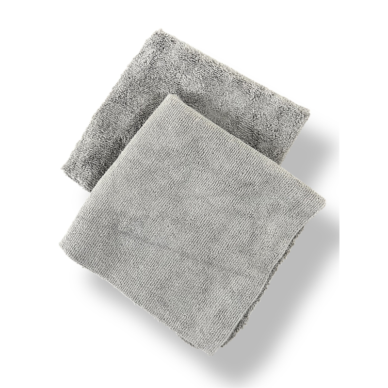 DI Leoni - Microfiber Dual Pile Towel - Grey