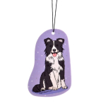 Dogs - Car Airfreshner - Border Collie - Begamot