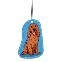 Dogs - Car Airfreshner - Cocker Spaniel - Sandel Wood