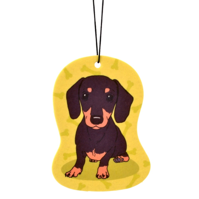 Dogs - Car Airfreshner - Teckel - Bergamot