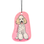 Dogs - Car Airfreshner - Poedel - Bergamot