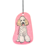 Dogs - Car Airfreshner - Poedel - Bergamot