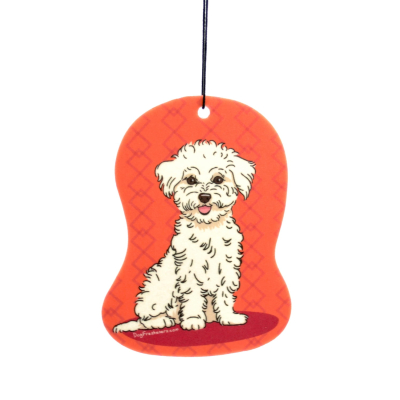 Dogs - Car Airfreshner - Maltezer - Bergamot