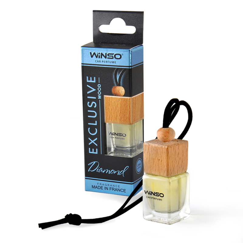 Exclusive Wood Car Perfume - Diamond  