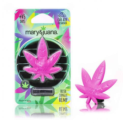 Mary & Juana  – Fresh Jungle Hemp – Ventclip Pink