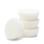 mini foam pad white - medium polishing- 35/50 mm