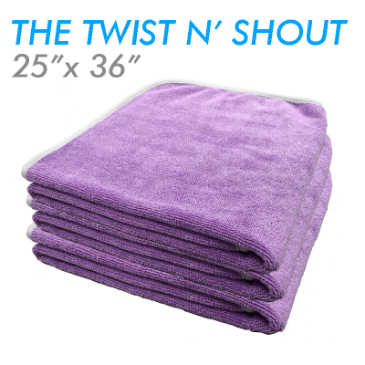 Twist n' Shout drying towel