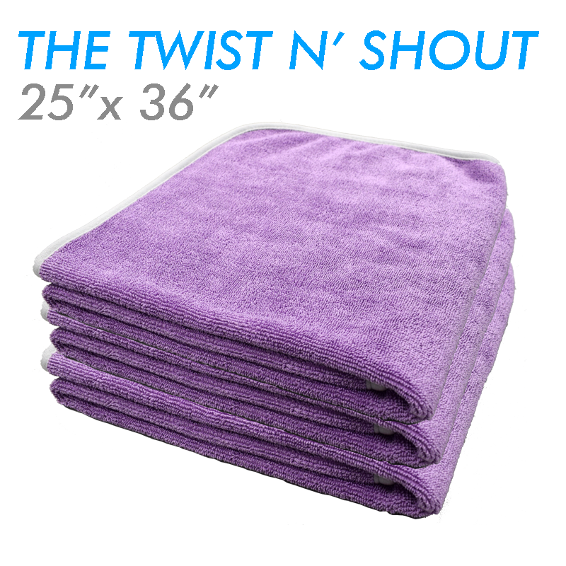 Twist n' Shout drying towel