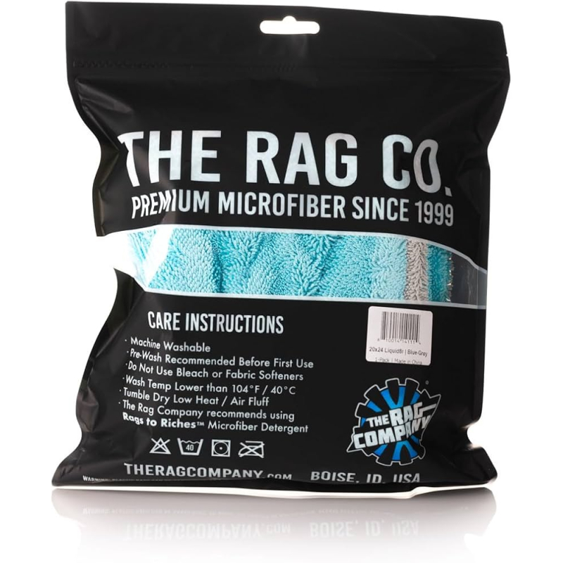 The Rag Company -  Liquid8er twist loop 41 x 41- 2 Pack