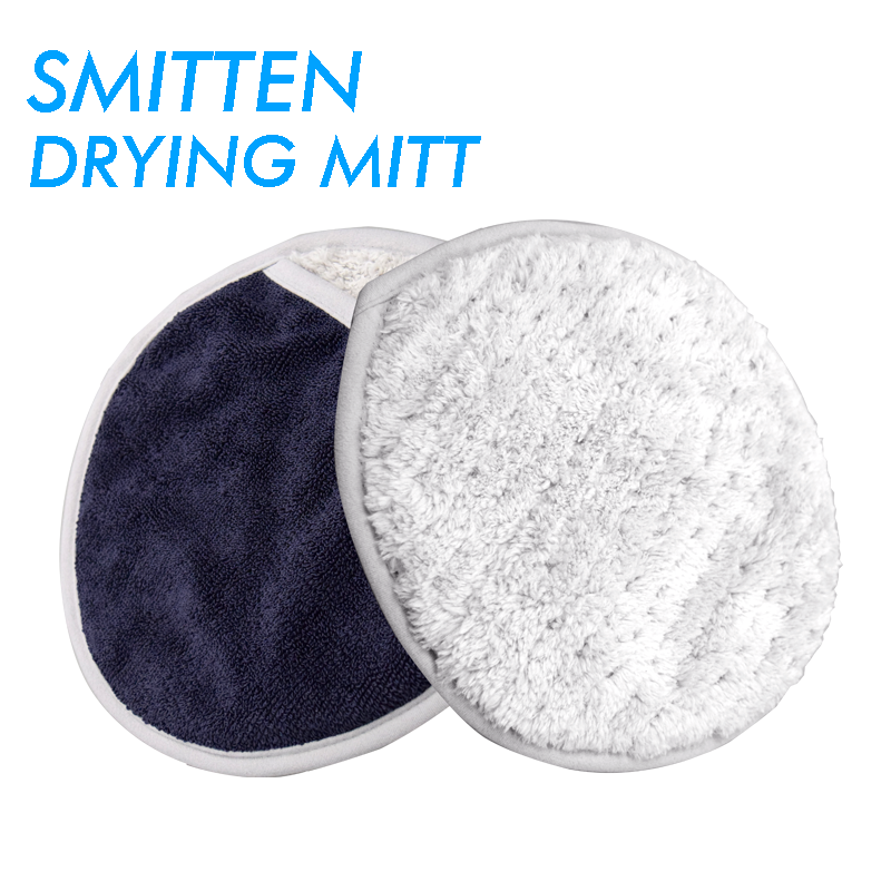 The Smitten drying mitt