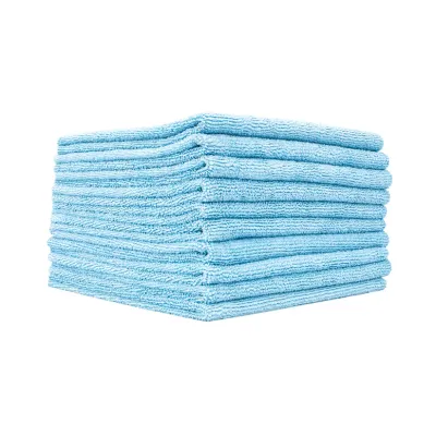 The Rag Company- Edgeless 300 Microfiber - Blue - 10 pack