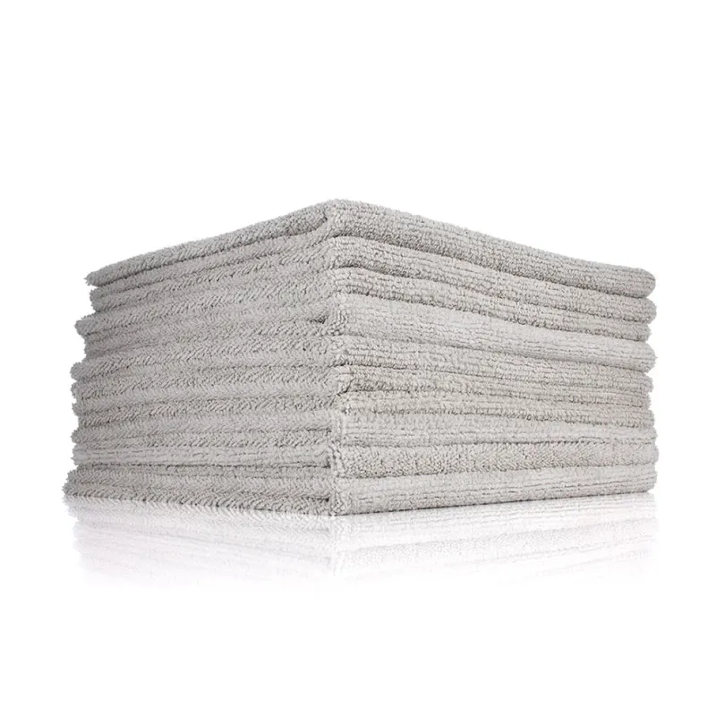 The Rag Company - Edgeless 300 Microfiber - Light Grey - 10 pack