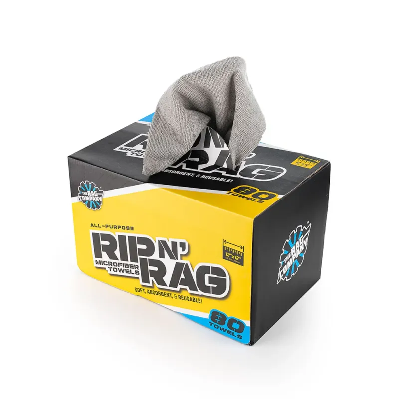 The Rag Company - Rip N' Rag - Multi-Purpose Microfiber Towels