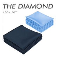 The Rag Company - Diamond Microfiber Glass Towel