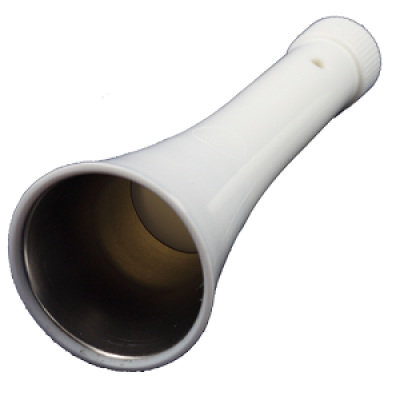 Trechter met stalen binnen zijde