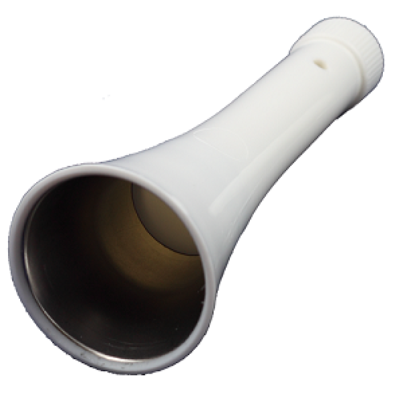 Trechter met stalen binnen zijde