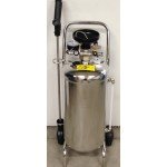 Schuimunit in RVS 24 liter