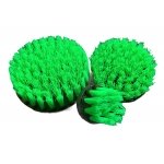 Carpet Brush -  Green Hard 100 mm