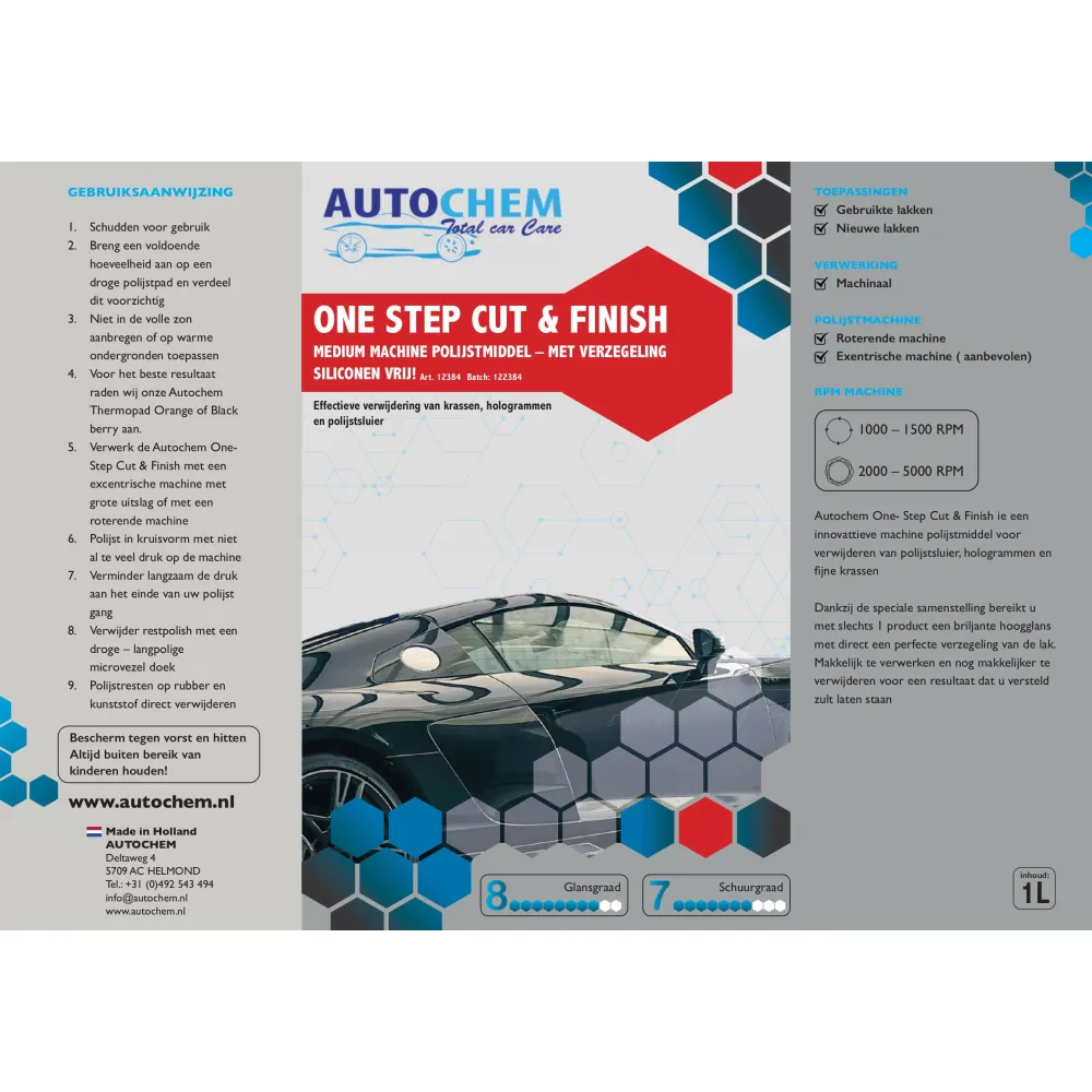 Auto Chem Developer polijstmiddelen